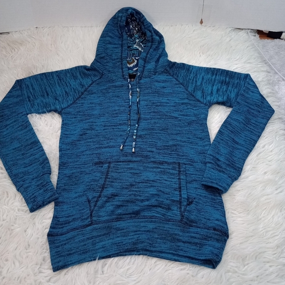 Panhandle Woman's Blue Sweatshirt Hoodie Sz Small - Picture 2 of 10